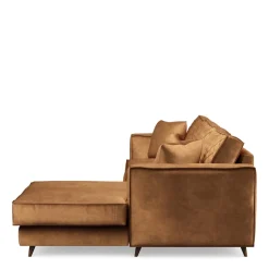 Chaise Longue Bank Rechts Kendall, Cognac