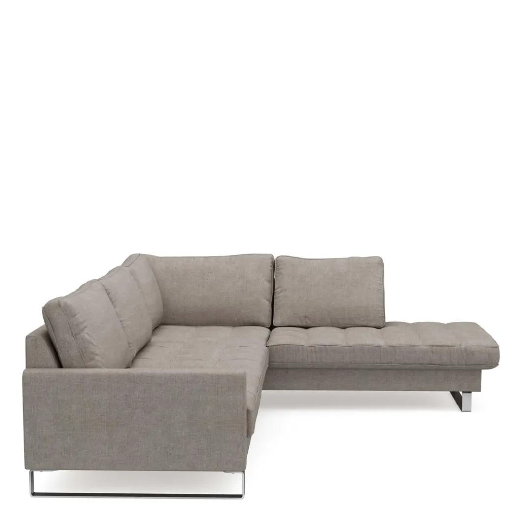 Chaise Longue Bank Rechts West Houston, Stone