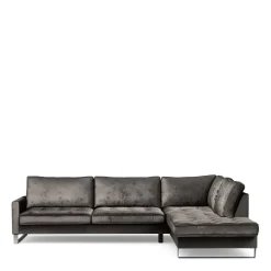 Chaise Longue Bank Rechts West Houston, Grimaldi Grey