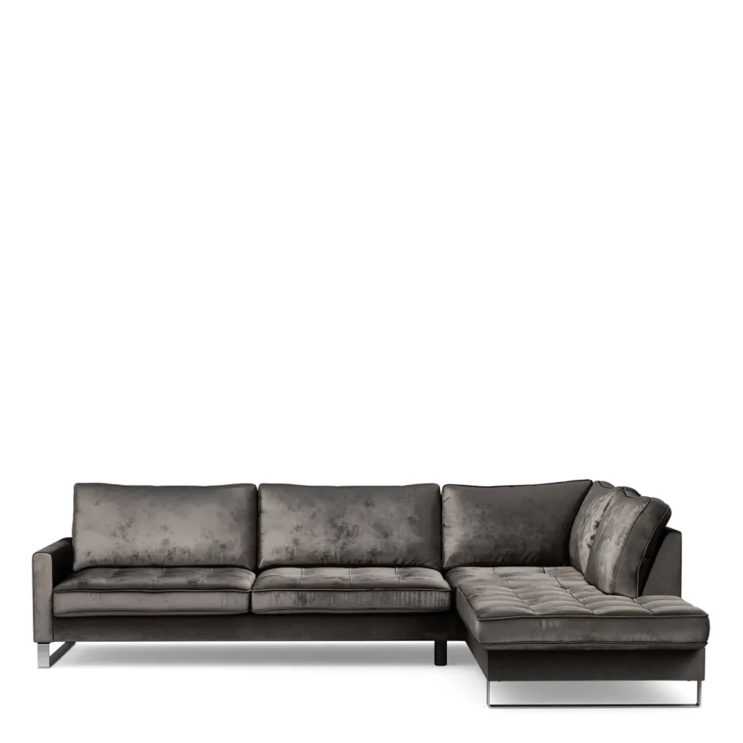 Chaise Longue Bank Rechts West Houston, Grimaldi Grey