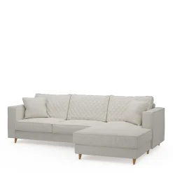 Chaise Longue Bank Rechts Kendall, Alaskan White