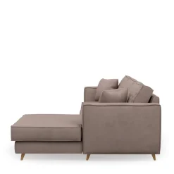 Chaise Longue Bank Rechts Kendall, Brown Sugar