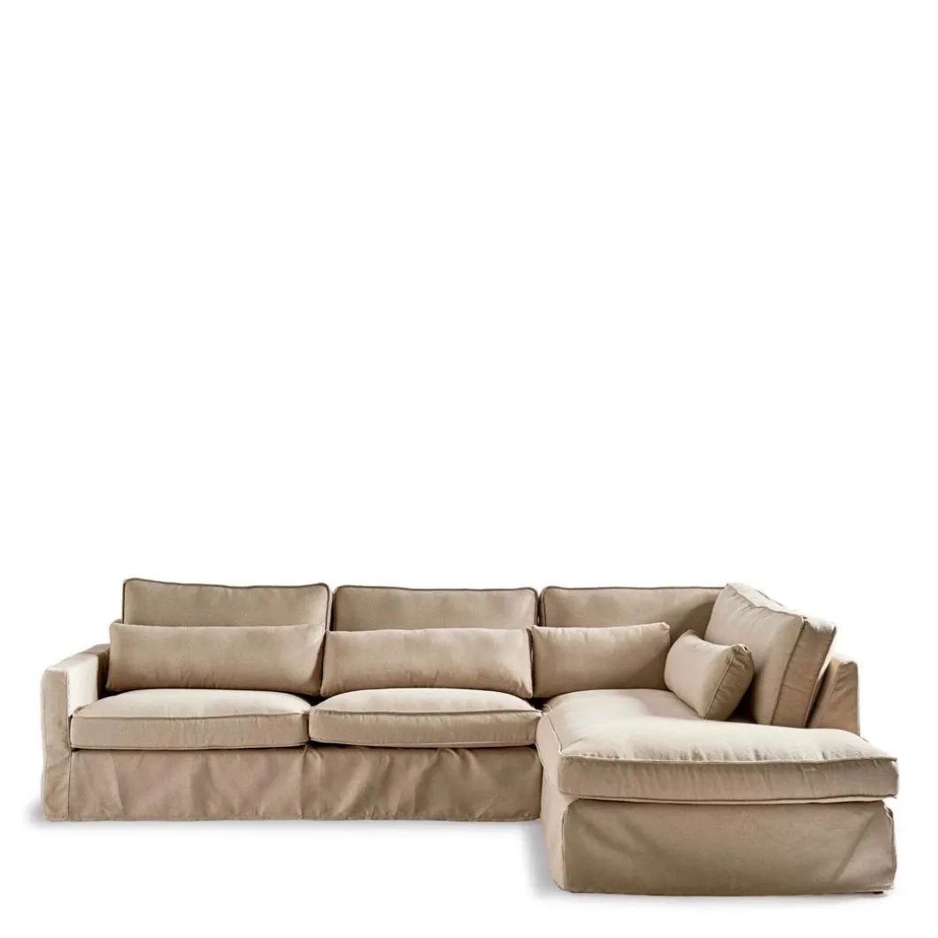 Chaise Longue Bank Rechts Brompton Cross, Ansvers Flax