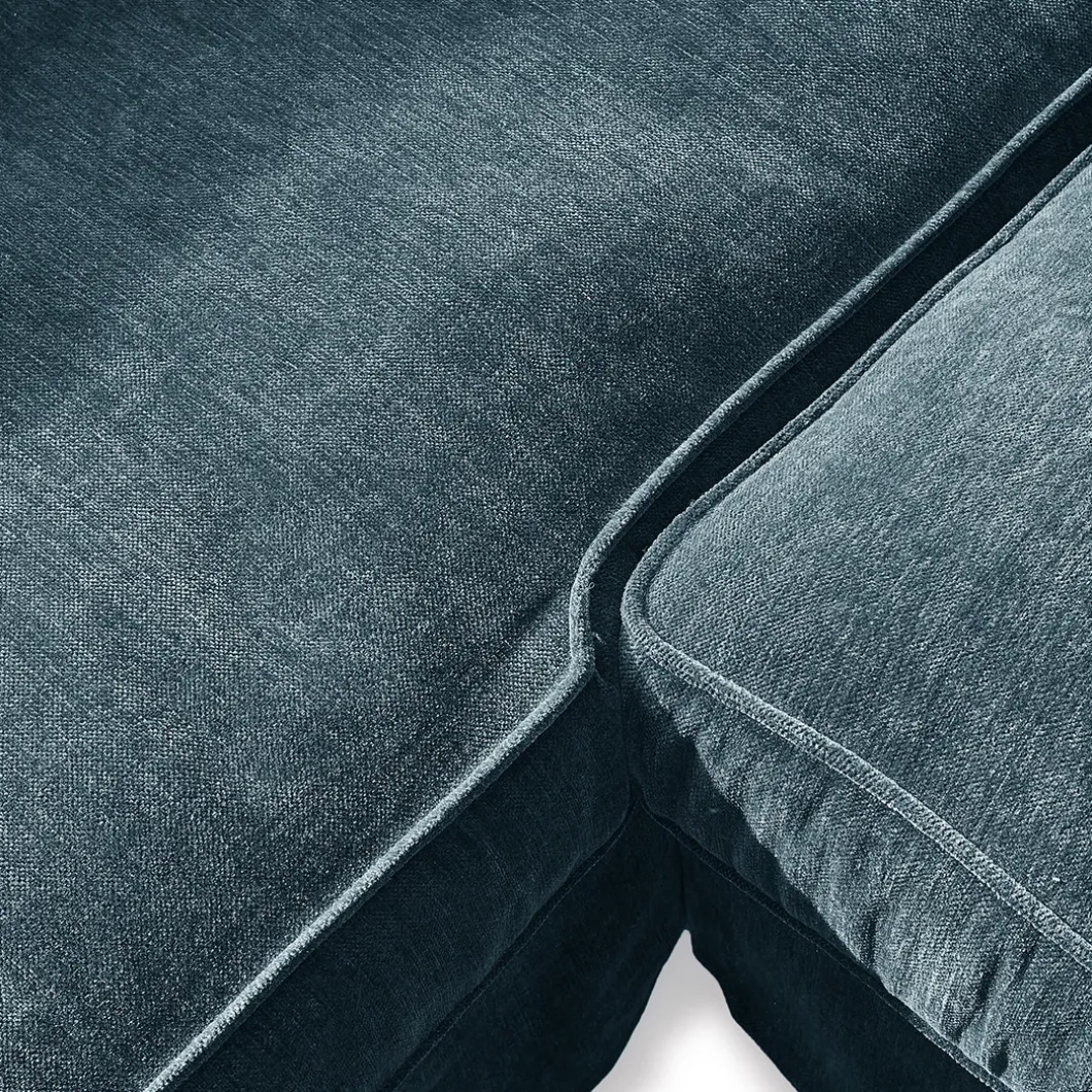 Chaise Longue Bank Rechts Brompton Cross, Petrol