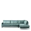 Chaise Longue Bank Rechts West Houston, Mineral Blue