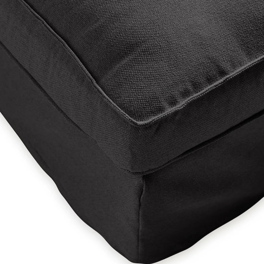 Chaise Longue Bank Rechts Brompton Cross, Basic Black