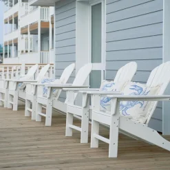 Classic Adiron Deckchair Outdoor, white