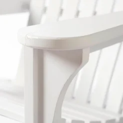 Classic Adiron Deckchair Outdoor, white