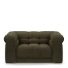 Cobble Hill Love Seat, celtic weave, pacific turtle