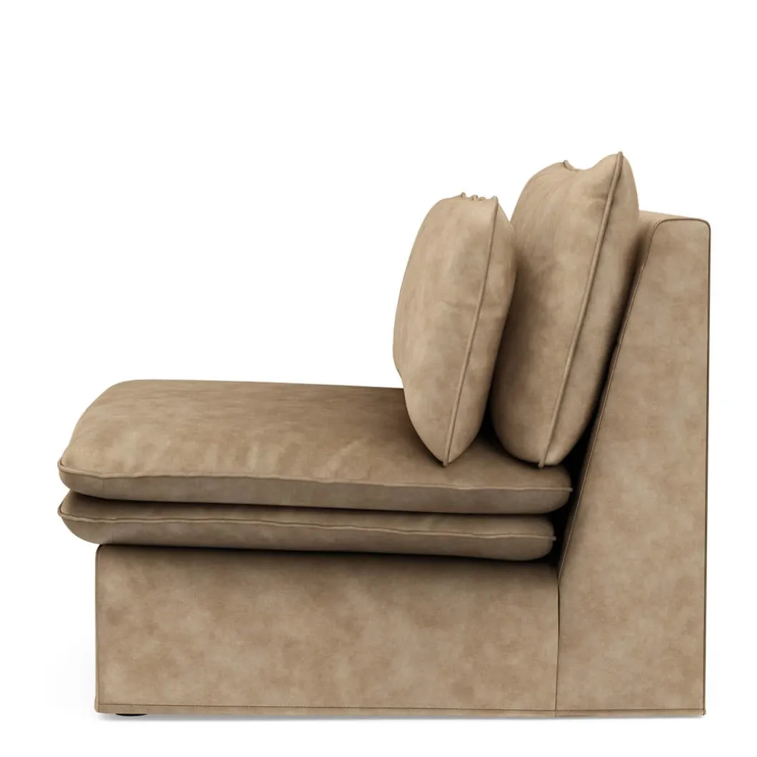 Continental Center, velvet, golden beige