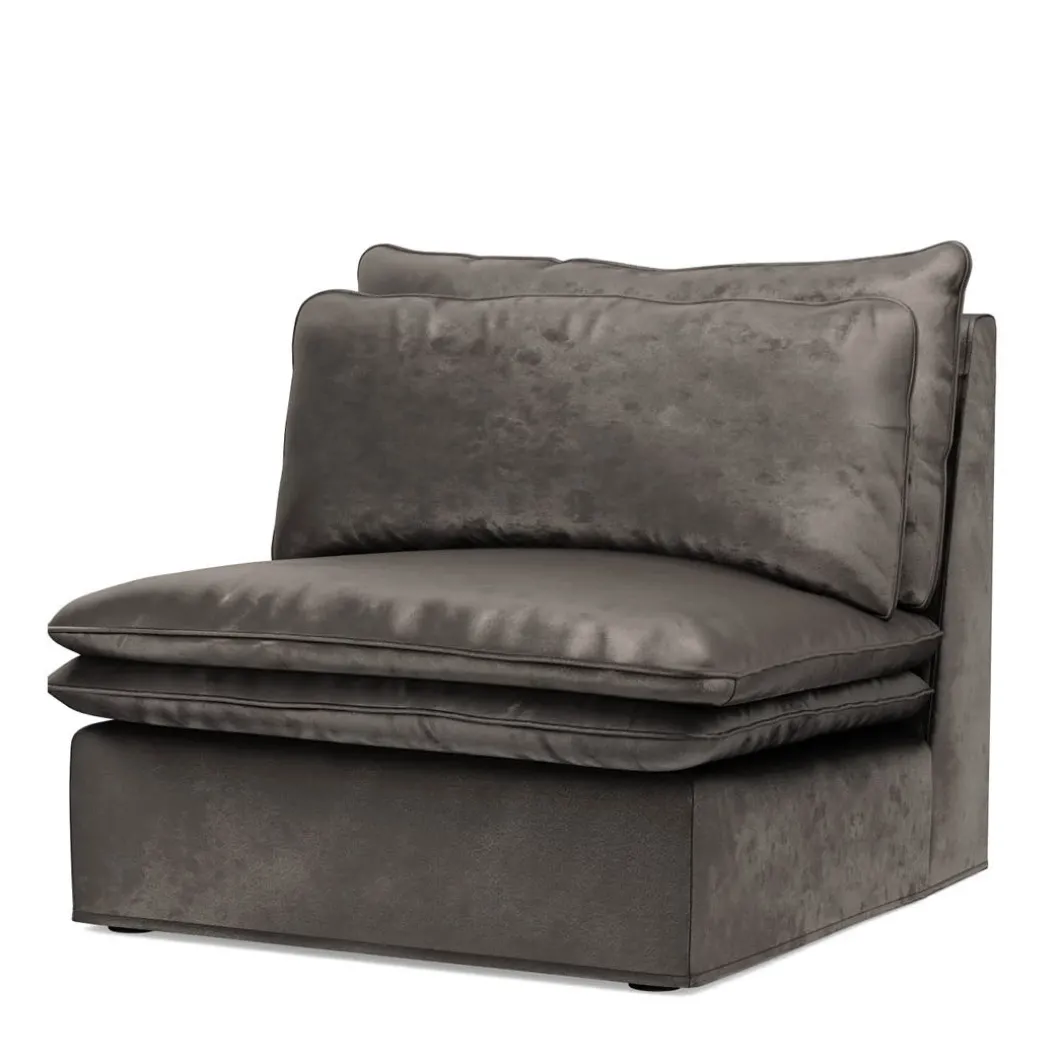 Continental Center, velvet, grimaldi grey