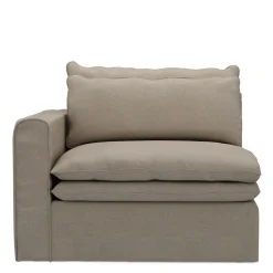 Continental Corner Left, oxford weave, anvers flax