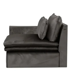 Continental Corner Left, velvet, grimaldi grey