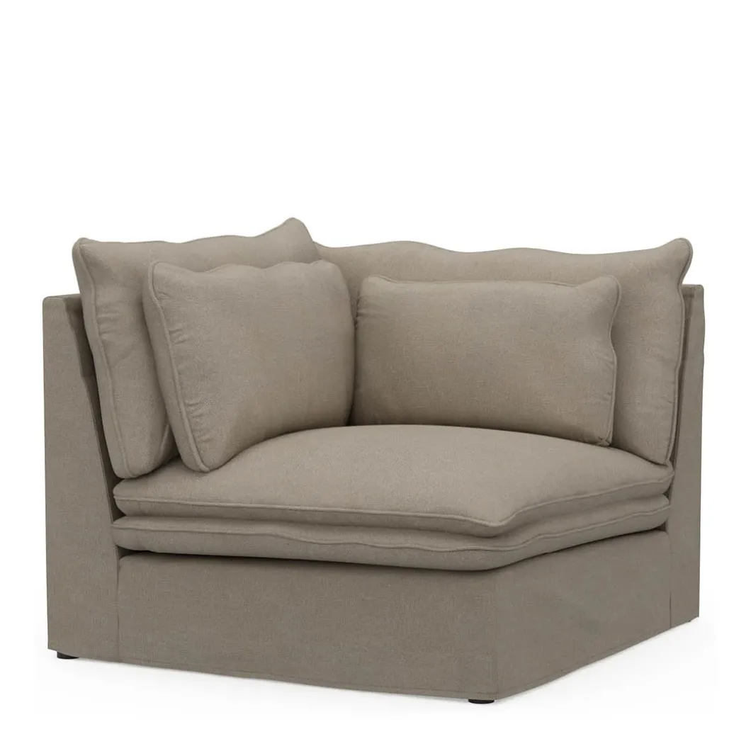 Continental Corner, oxford weave, anvers flax