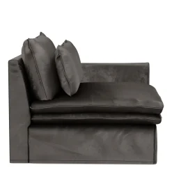 Continental Corner Right, velvet, grimaldi grey