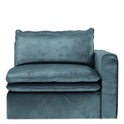 Continental Corner Right, velvet I, petrol