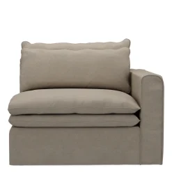 Continental Corner Right, oxford weave, anvers flax