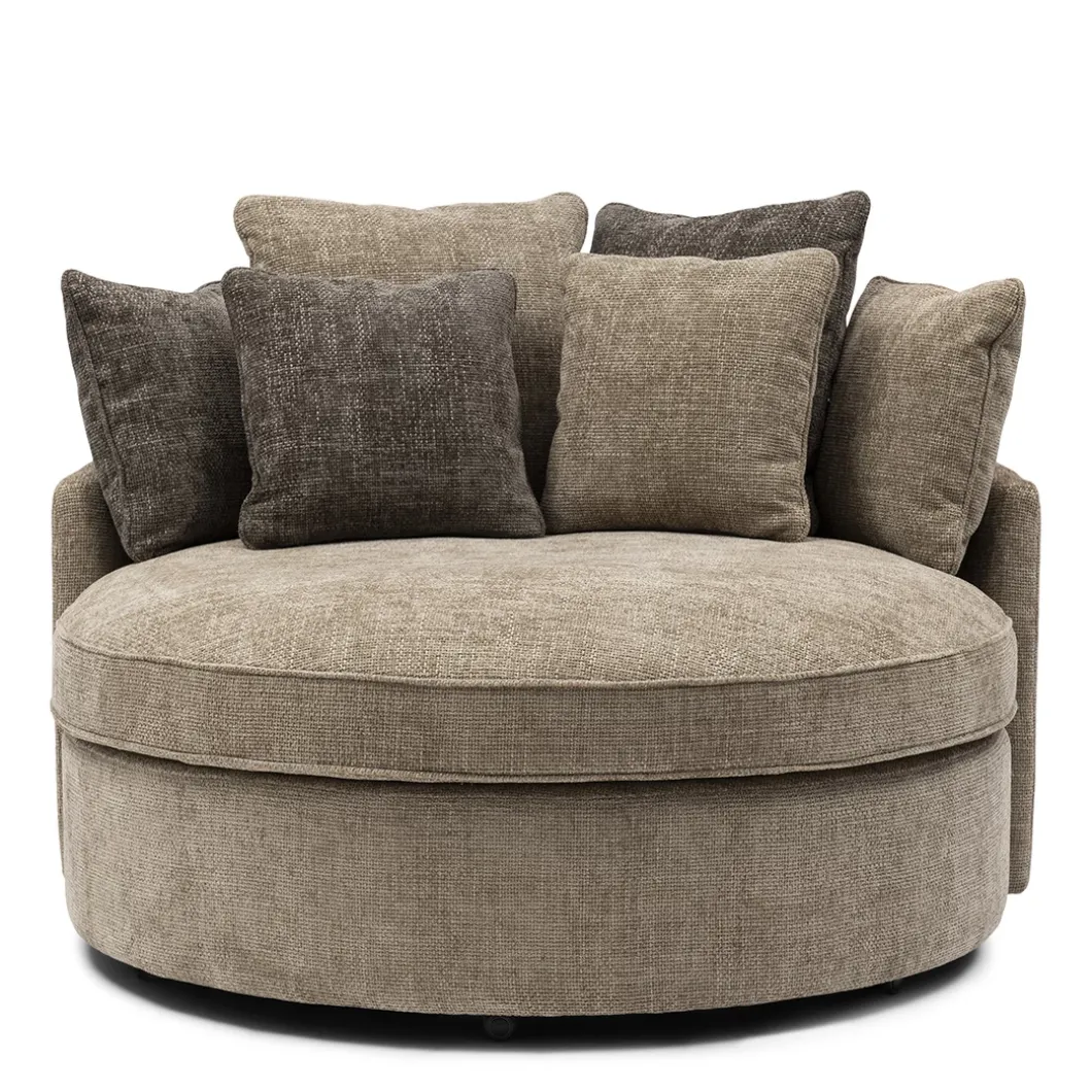 Daybed Carmin Kussenset 3, Metallic Wood