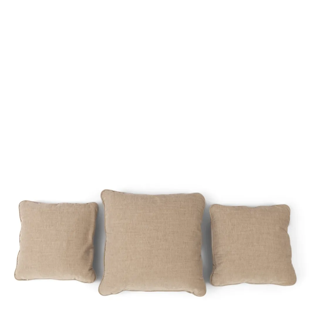 Daybed Kussenset van 3 stuks Carmin, Pale Pink, Copperfield Weave