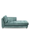 Daybed Rechts West Houston, Mineral Blue