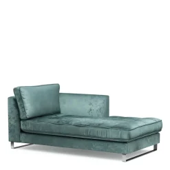 Daybed Rechts West Houston, Mineral Blue