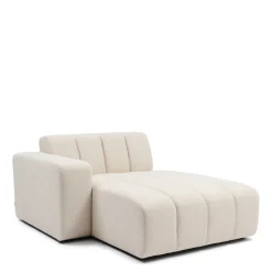 Dazzle Chaise Longue Links, Soft White