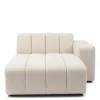 Dazzle Chaise Longue Rechts, Soft White