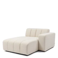 Dazzle Chaise Longue Rechts, Soft White