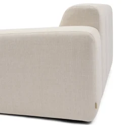 Dazzle Chaise Longue Rechts, Soft White