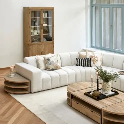 Dazzle Corner Arm L AntiqueWhite