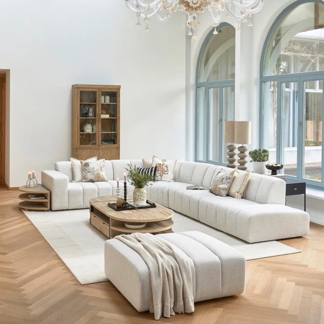 Dazzle Corner Arm L AntiqueWhite