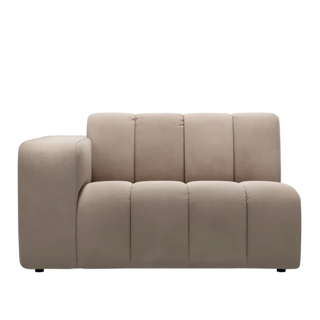 Dazzle Corner Arm L Light Taupe