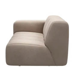 Dazzle Corner Arm L Light Taupe