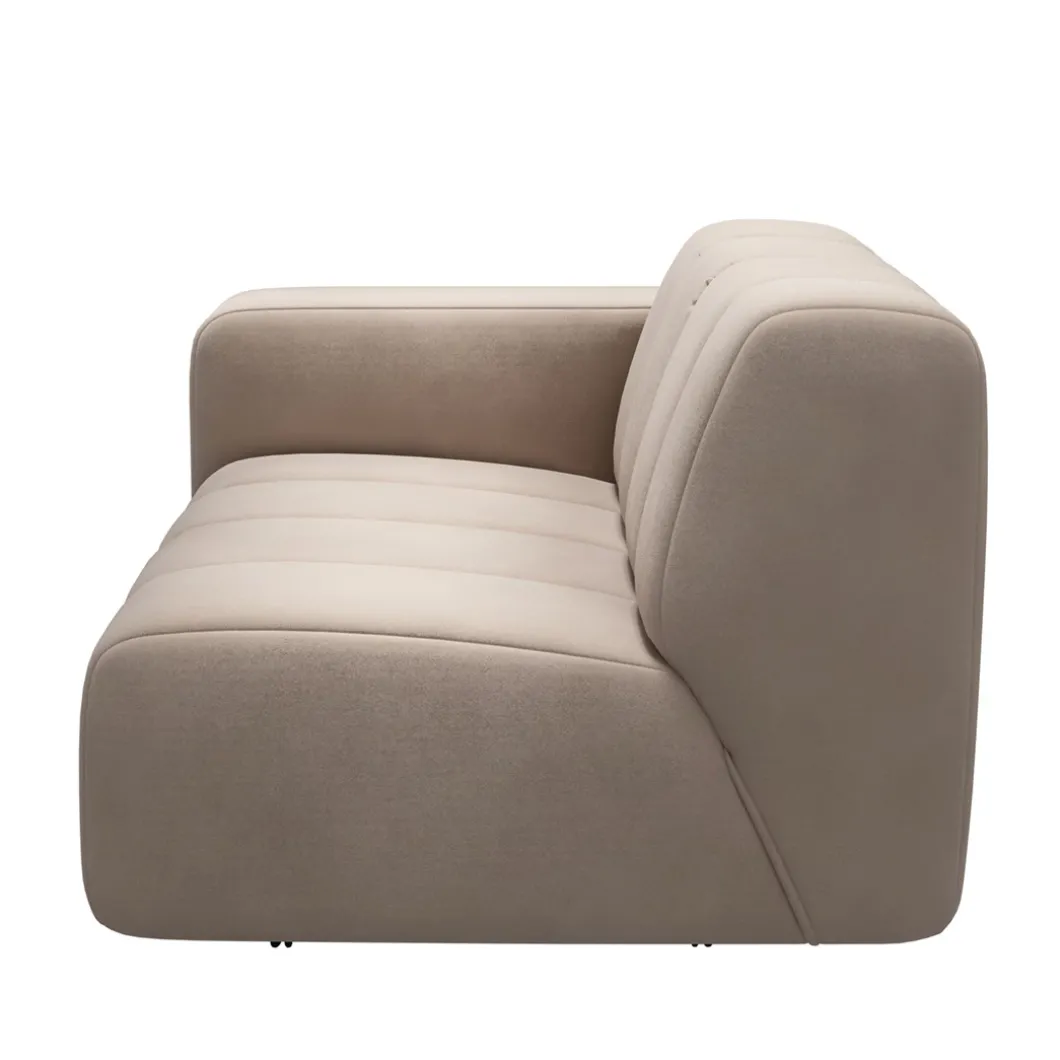 Dazzle Corner Arm L Light Taupe