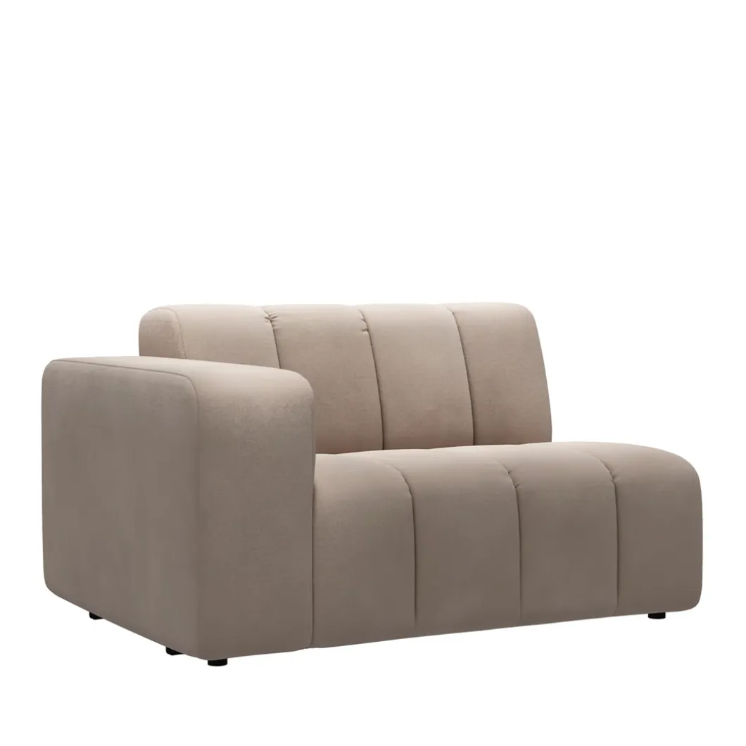 Dazzle Corner Arm L Light Taupe