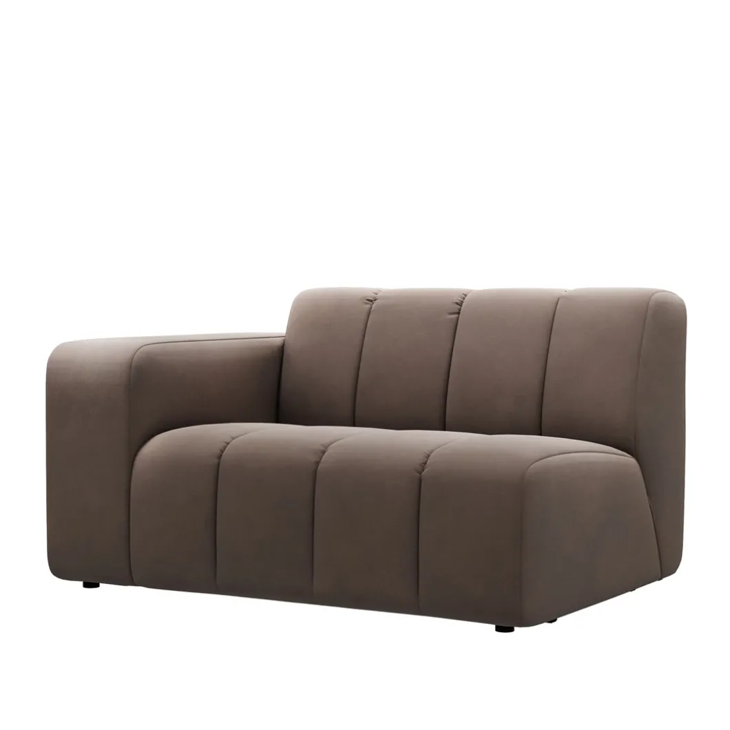 Dazzle Corner Arm L Rich Almond