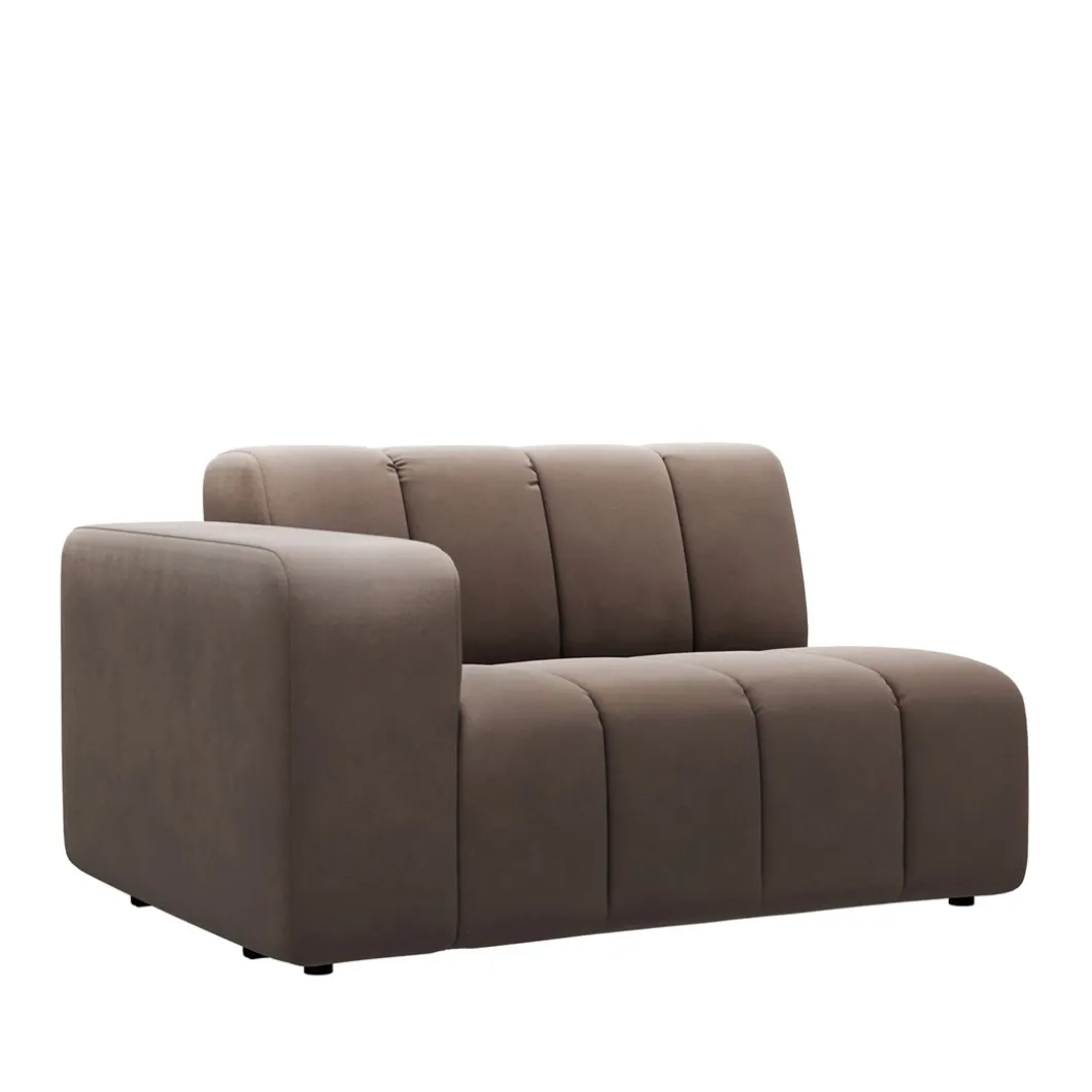 Dazzle Corner Arm L Rich Almond