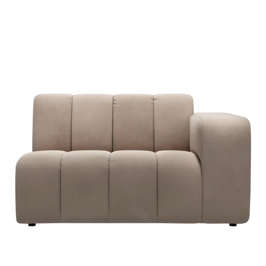 Dazzle Corner Arm R Light Taupe