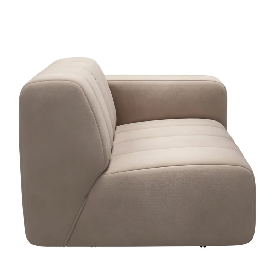 Dazzle Corner Arm R Light Taupe