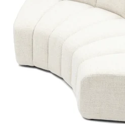 Dazzle Corner Round Antique White