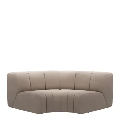 Dazzle Corner Round Light Taupe