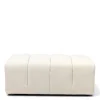 Dazzle Footstool Antique White