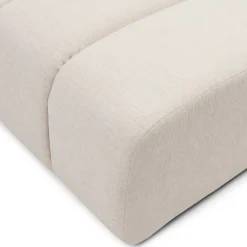 Dazzle Lounger Rechts, Soft White