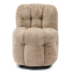 Draaibare eetkamerstoel Arosa, Taupe