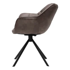 Draaibare Eetkamerstoel Carnaby, Coffee, Pellini