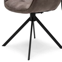 Draaibare Eetkamerstoel Carnaby, Coffee, Pellini