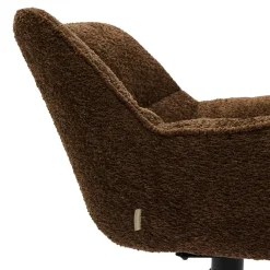 Draaibare eetkamerstoel Carnaby, Umber Brown