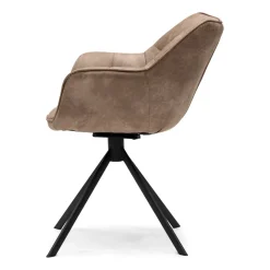 Draaibare Eetkamerstoel Carnaby, Camel, Pellini