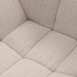 Draaibare Eetkamerstoel Carnaby, Fabulous Flax, Mouliné Linen