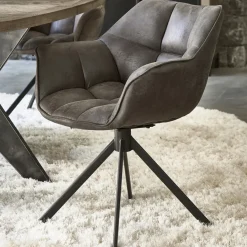 Draaibare Eetkamerstoel Carnaby, Espresso, Pellini